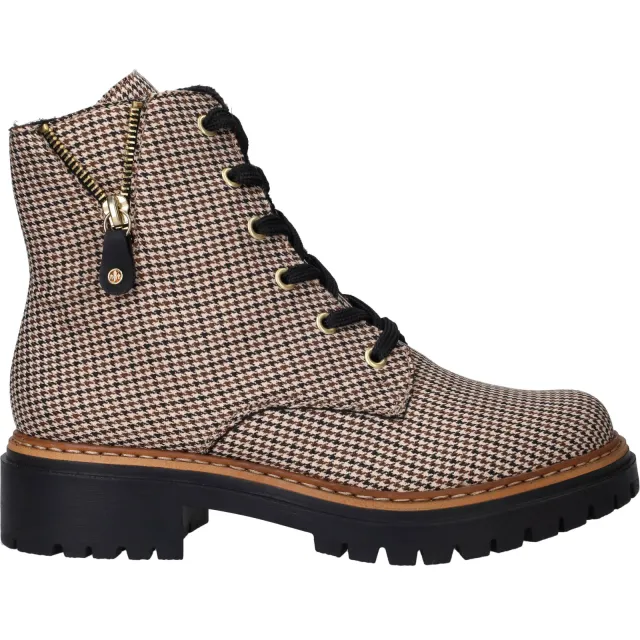 Rieker veterboots beige
