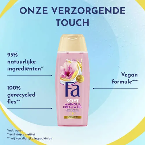 Fa Cream & Oil Magnolia douchegel 6 x 250 ml, foto 3