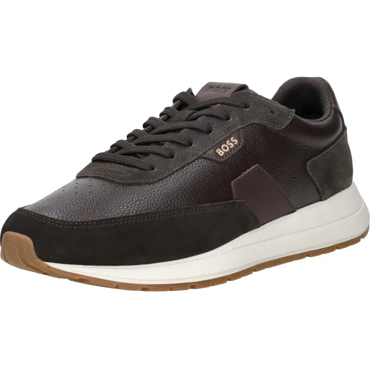 Hugo Boss Vinston Runner lage sneakers bruin, foto 2