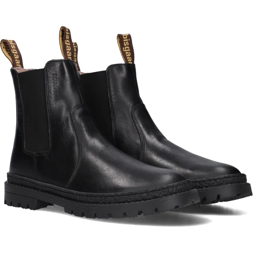 Bisgaard Neo Lamb chelsea boots zwart, foto 3