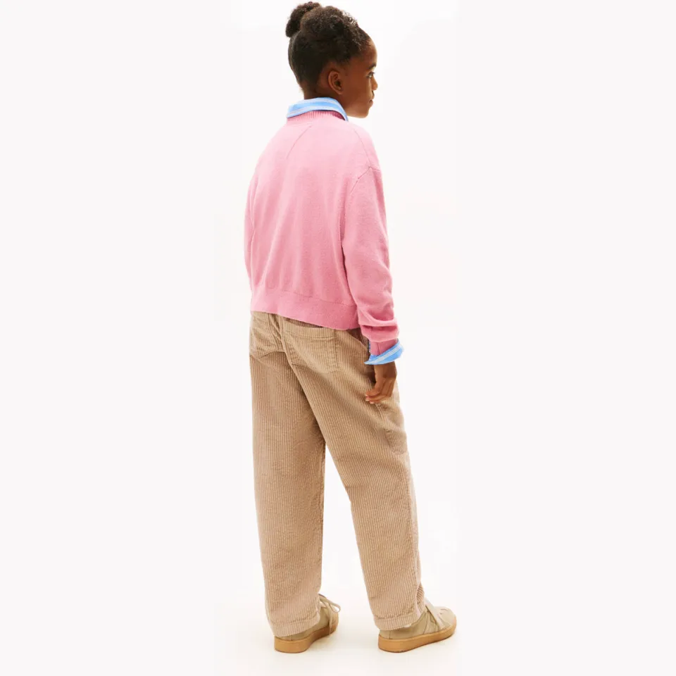 Tommy Hilfiger sweater roze, foto 3
