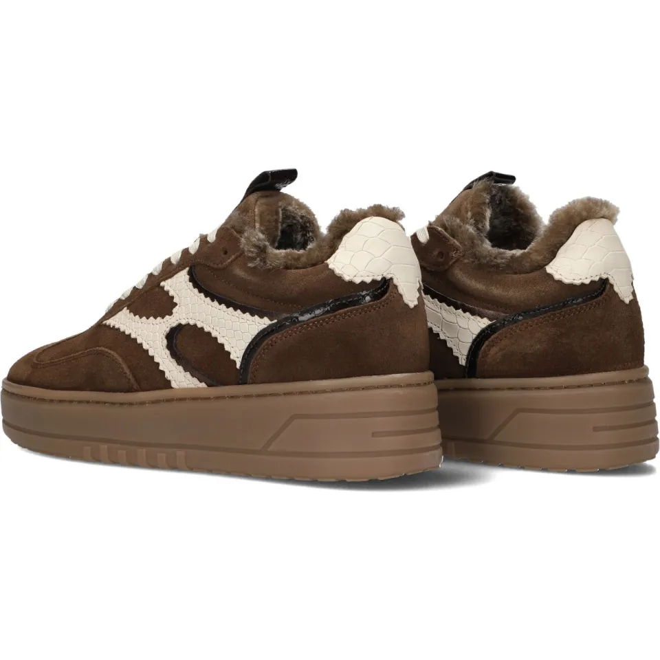 Notre-V Sneakers Anemone-63 Bruin, foto 4