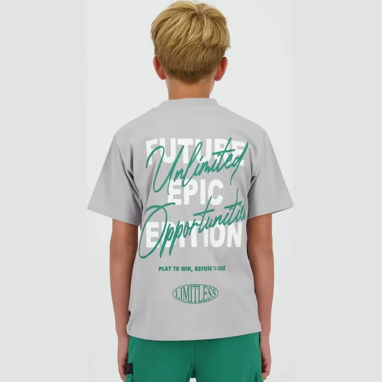 Raizzed T-shirt met backprint grijs, foto 6