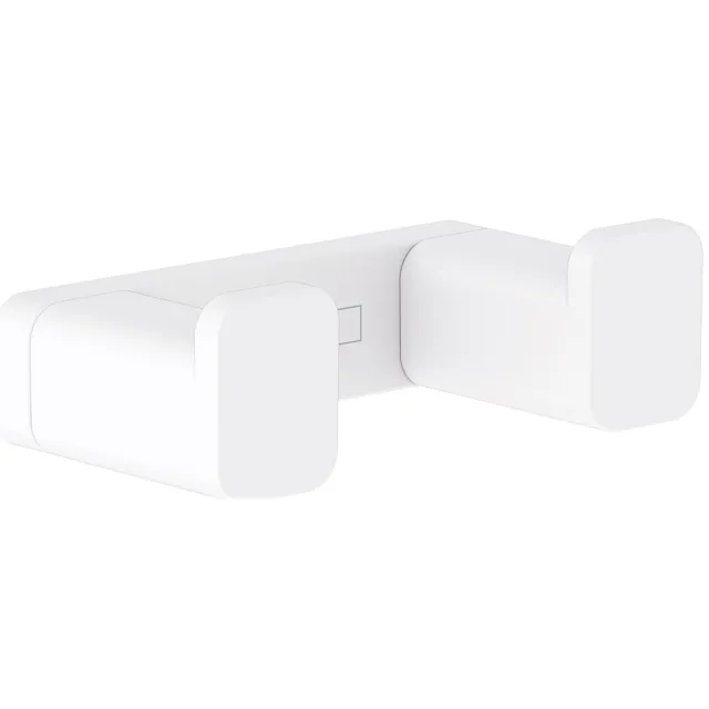 Dubbele Handdoekhaak AddStoris HansGrohe Mat Wit
