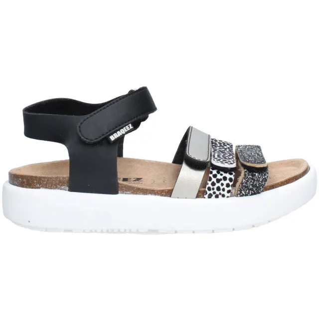 Braqeez sandalen zwart