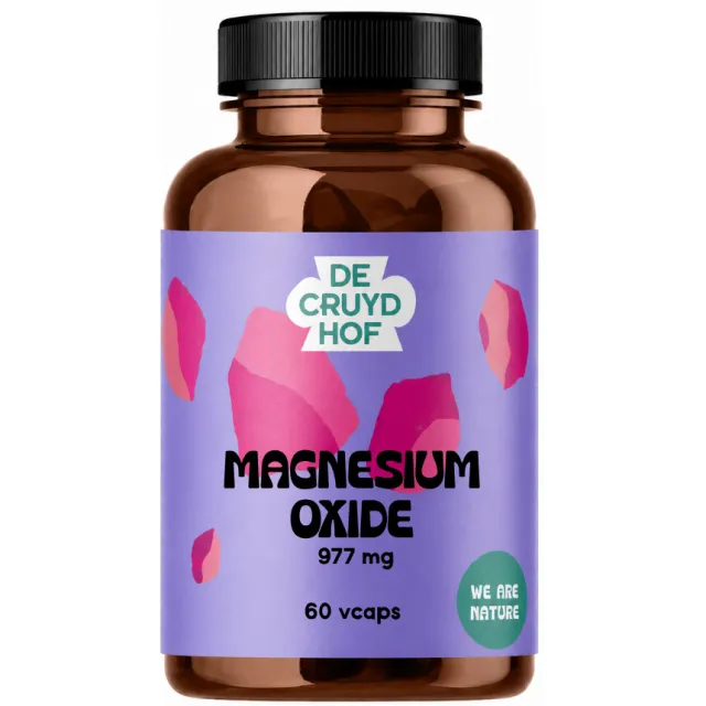 De Cruydhof Cruydhof Magnesium Oxide 60 vegacapsules