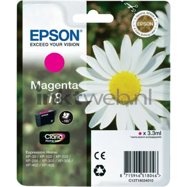 Epson 18 magenta (Origineel)