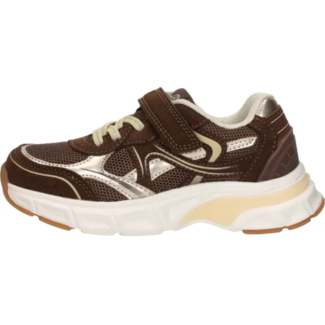 Keq lage sneakers donkerbruin, foto 2