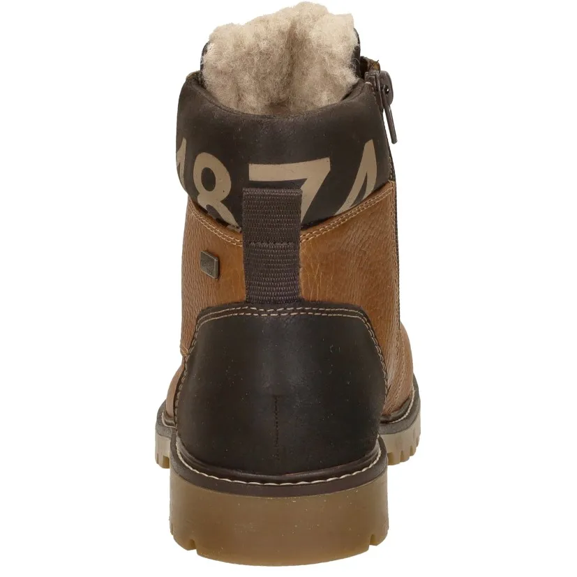 Rieker 38832 hoge veterschoenen cognac, foto 5