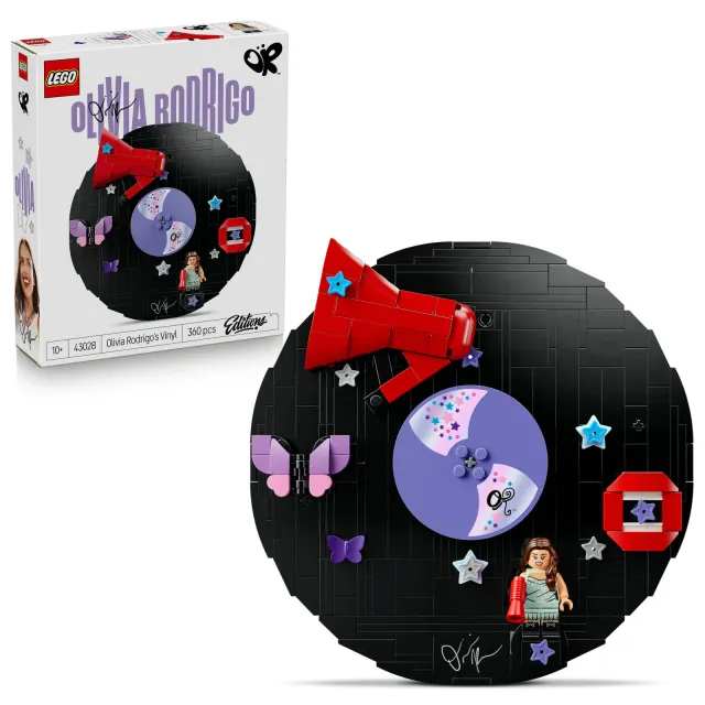 Lego Editions Music Olivia Rodrigo's Vinylplaat Bouwpakket voor Kinderen 43028, foto 2