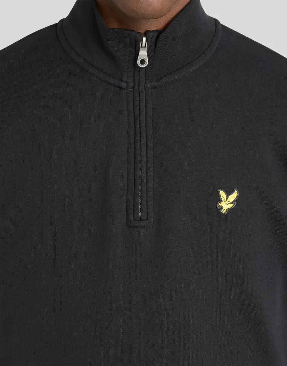 Lyle & Scott regular fit trui - jet black, foto 4