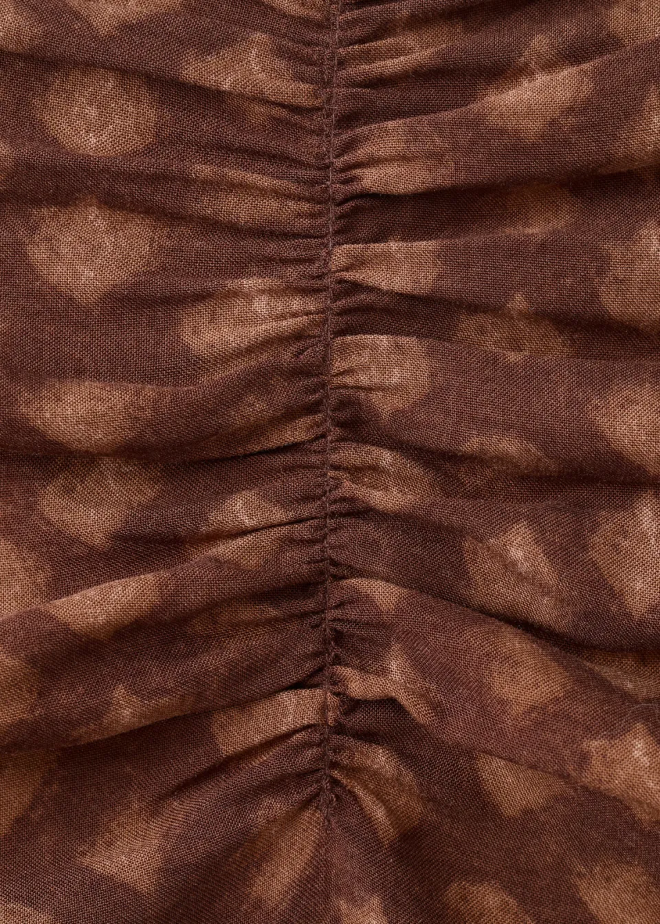 Mango midi rok bruin, foto 5