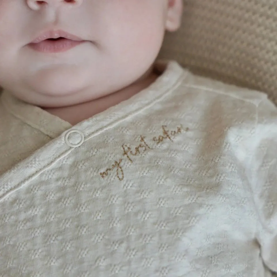 Little Dutch longsleeve met tekst beige, foto 5