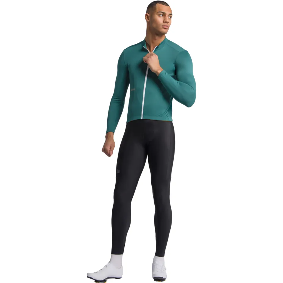 Sportful Classic Thermal Jersey fietsshirt turkoois