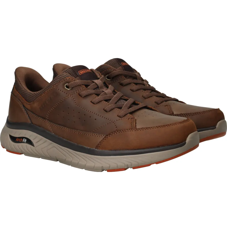 Skechers Arch Fit Crosser Felix sneakers cognac, foto 3
