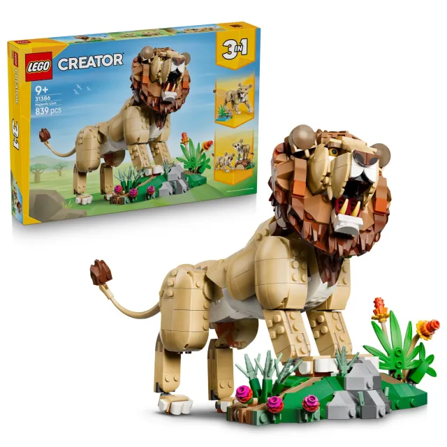 Lego Creator Wilde dieren: majestueuze leeuw 31386