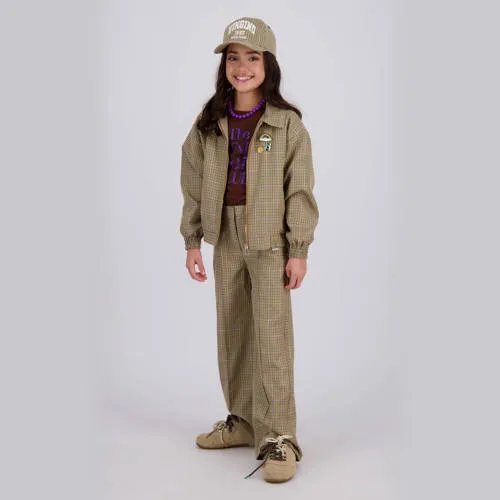 Vingino Susie wide leg broek bruin, foto 3