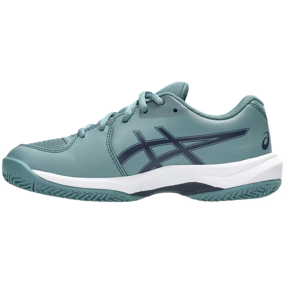 Asics Gel-Game Clay/OC mesh tennisschoenen - petrol/wit, foto 5