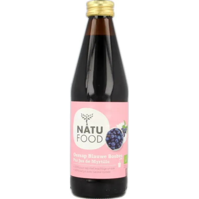 Natufood Bosbes Oersap Eko 330 ml