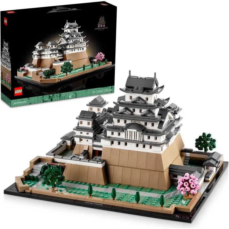 Lego Architecture Kasteel Himeji Japans Kasteel Model Bouwpakket voor Volwassenen 21060, foto 2