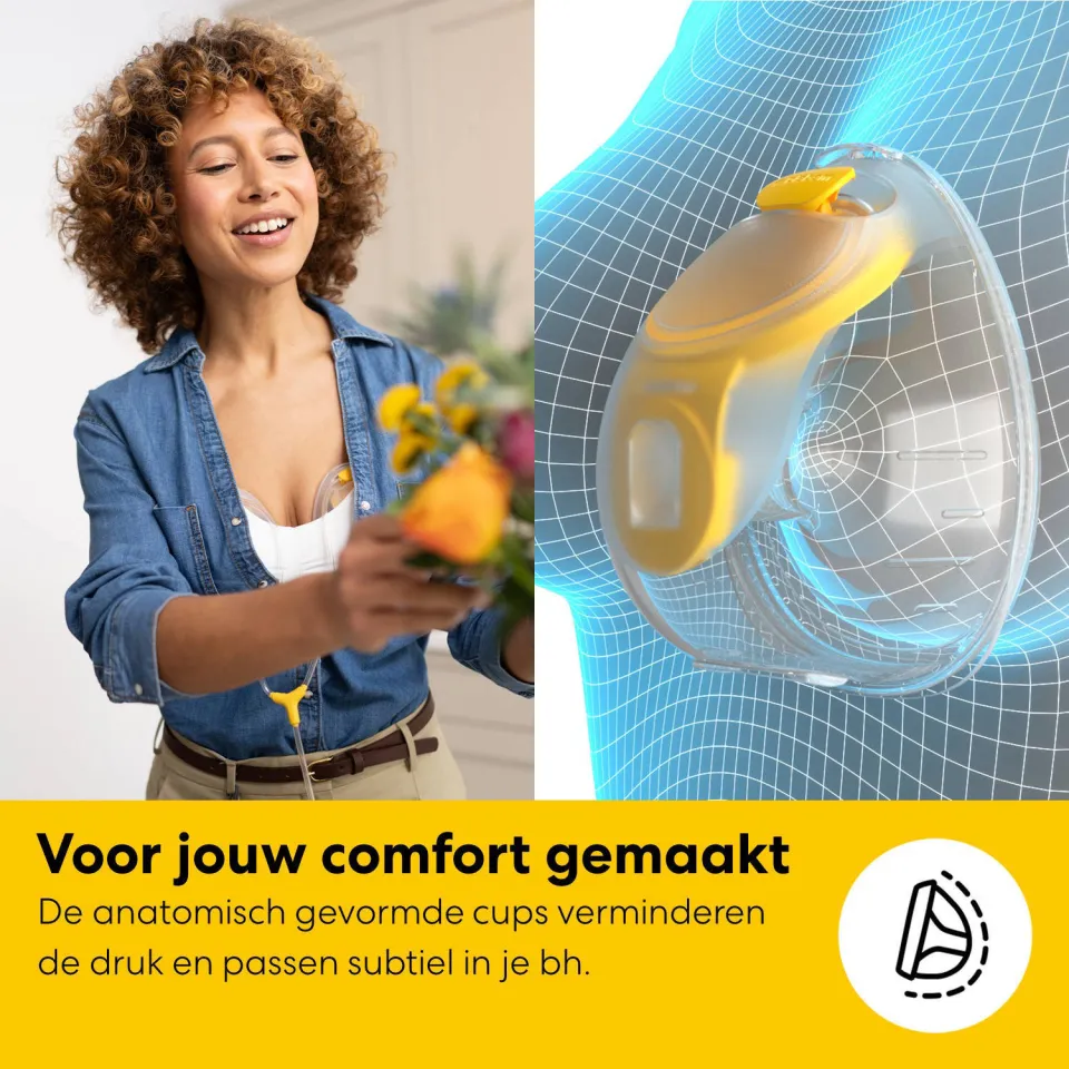 Medela Freestyle Mini handsfree borstkolf dubbelzijdig, foto 6