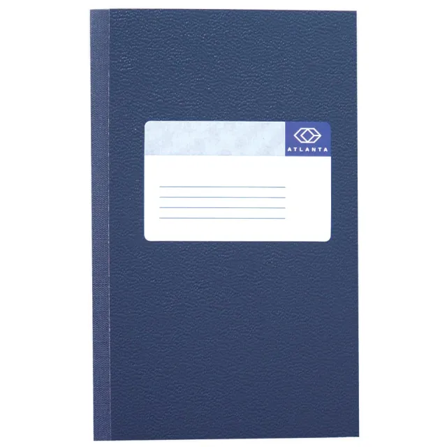 Atlanta by Jalema Notitieboek djois atlanta gelijmd 165x105mm 128blz Blauw