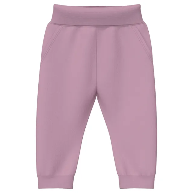 s.Oliver katoenen babybroek roze