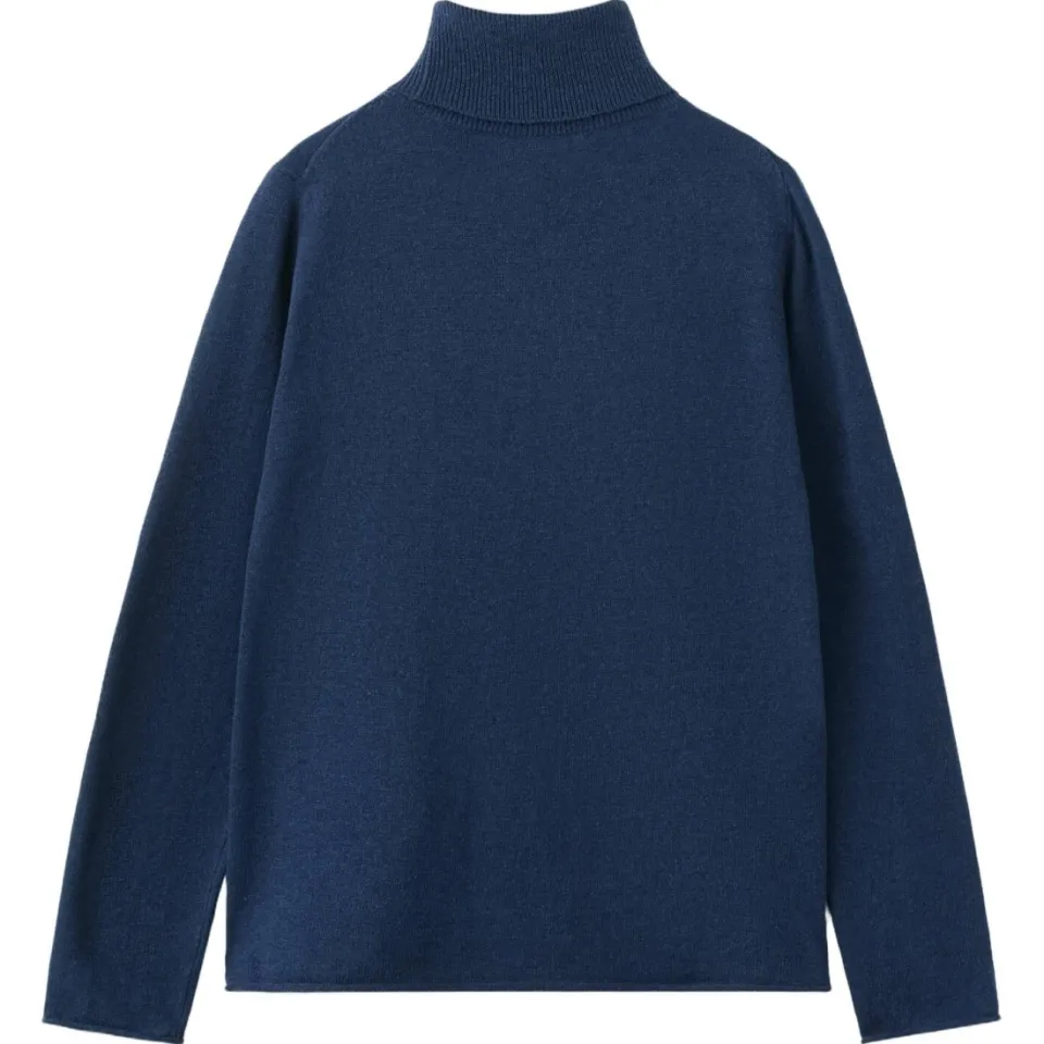 Mango Kids katoenen coltrui - donkerblauw, foto 2