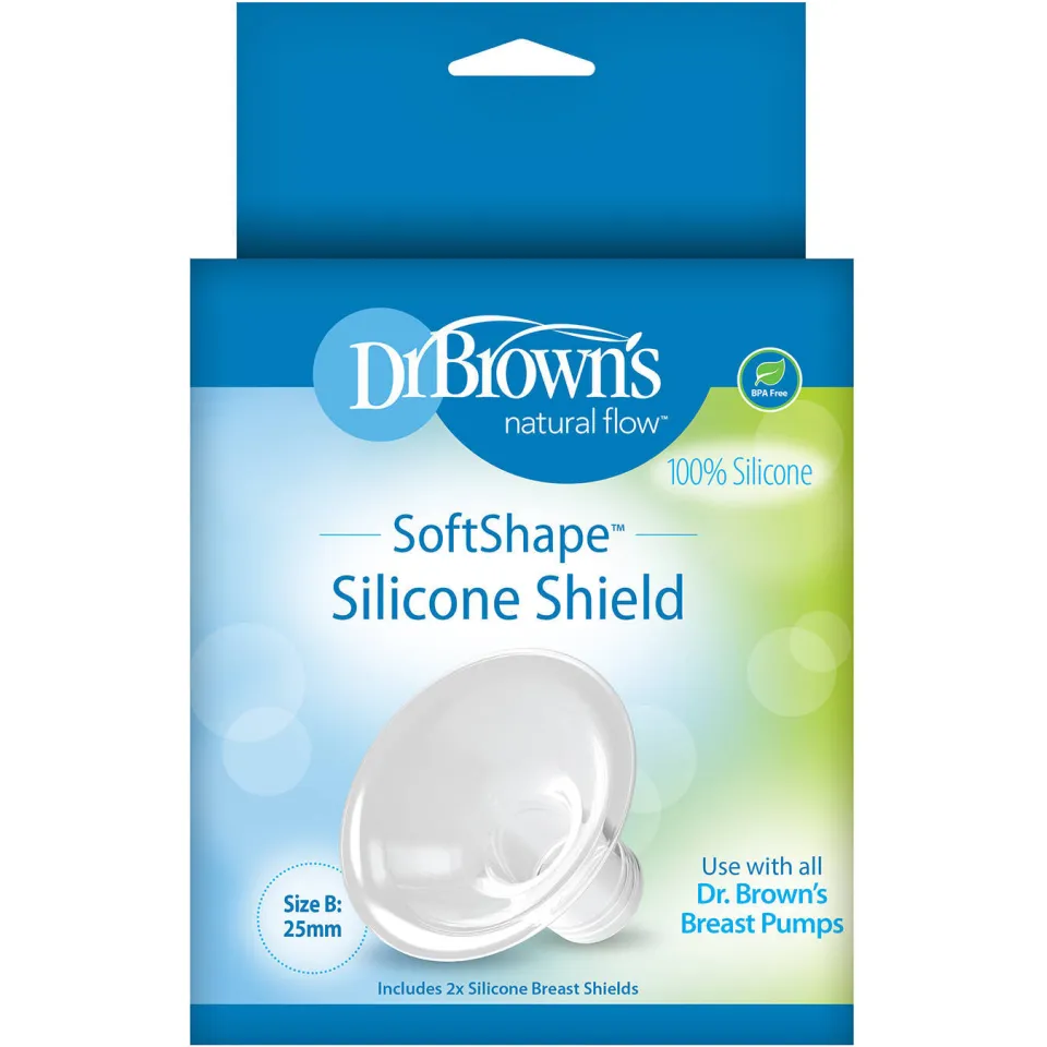 Dr. Brown's softshape siliconen borstschild, foto 2