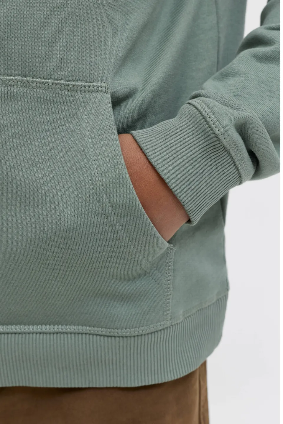 Jack & Jones JUNIOR hoodie groen, foto 6