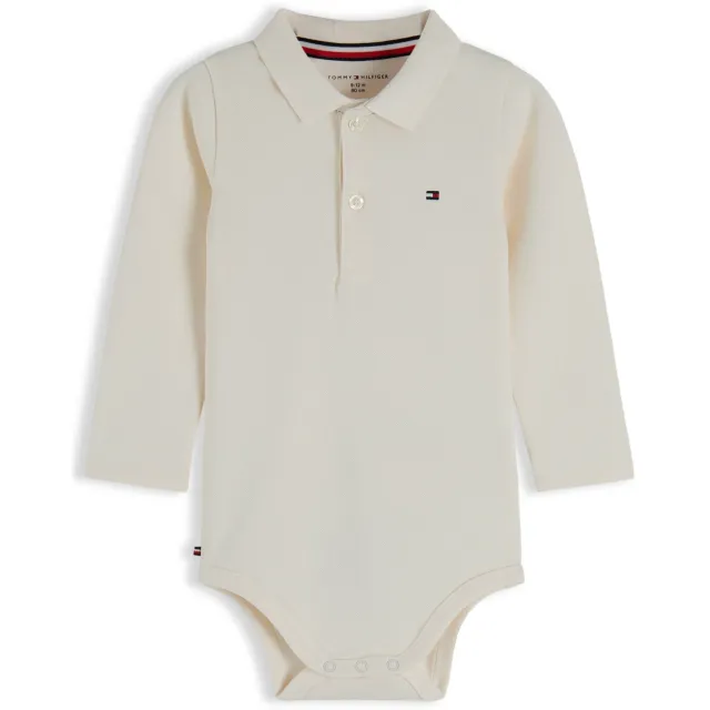 Tommy Hilfiger katoenen romper - offwhite