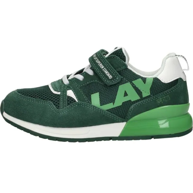Replay Shoot JR8 lage sneakers groen, foto 2