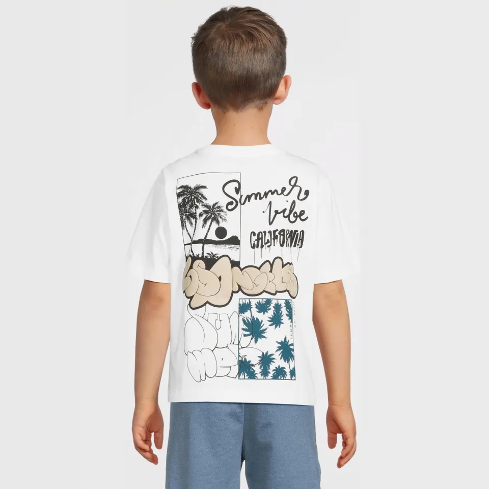 NAME IT T-shirt wit met print, foto 7