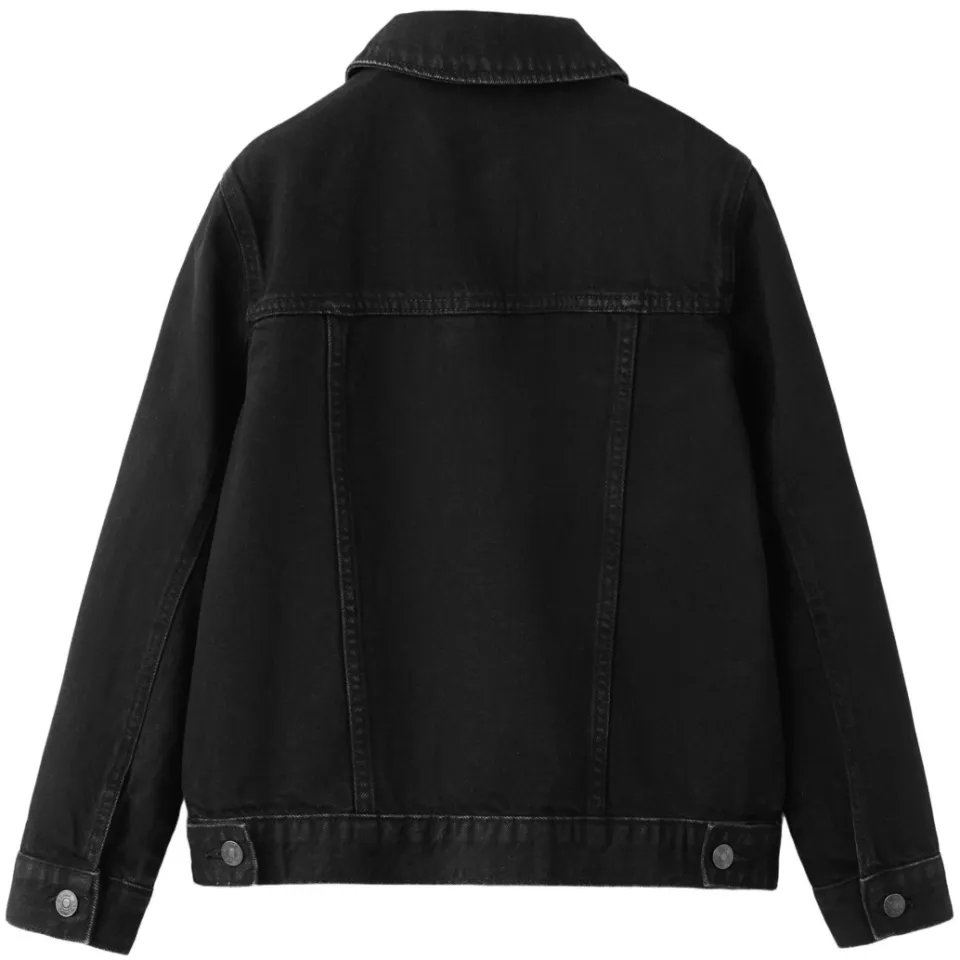 Mango JACK denim spijkerjas black denim, foto 2
