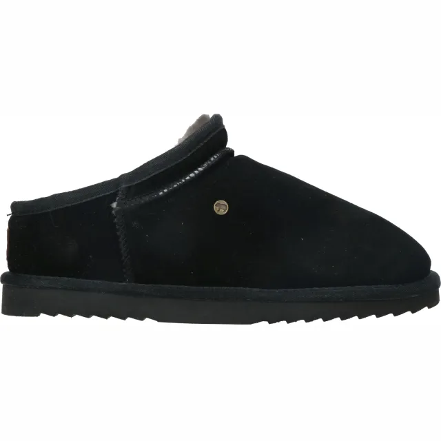 Warmbat Conner pantoffels zwart