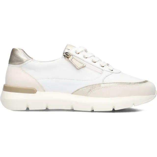 Hassia Bordeaux sneakers wit