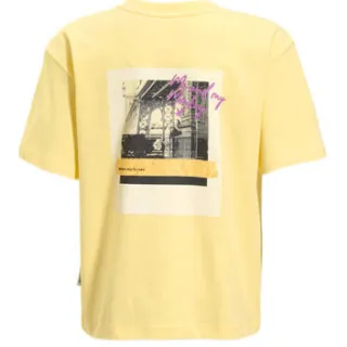 Me & My Monkey oversized T-shirt geel, foto 3