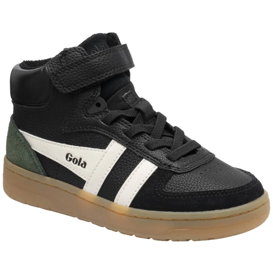 Gola Talon imitatieleren sneakers zwart, foto 2