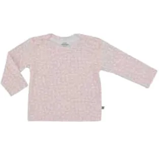 Born by Kiddo United baby longsleeve roze/wit