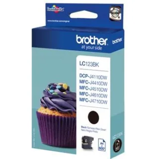 Brother LC-123BK inktcartridge zwart, foto 2