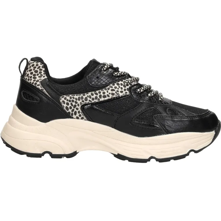 Sub55 lage sneakers zwart