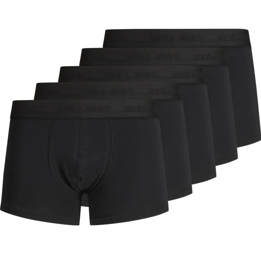Jack & Jones JACTONE boxershorts 5-pack zwart, foto 2