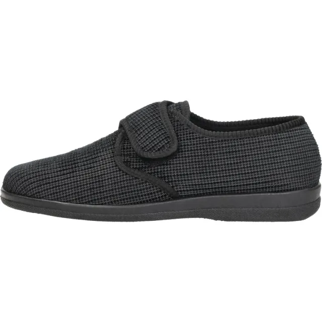 Comfort Plus Pantoffels Dicht zwart