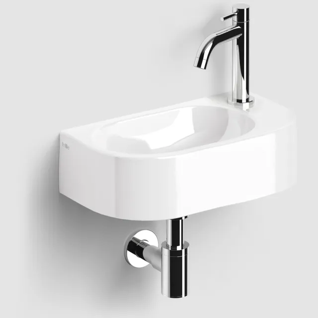 Clou Fonteinset Clou InBe Set 7 Incl. Toebehoren 11x41 Cm Glanzend Wit