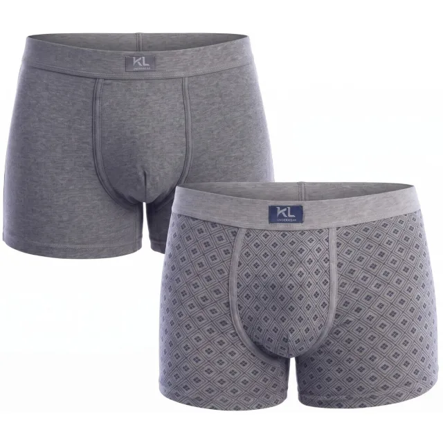 Kisses&Love Boxers Kisses And Love KLB2 Grijs