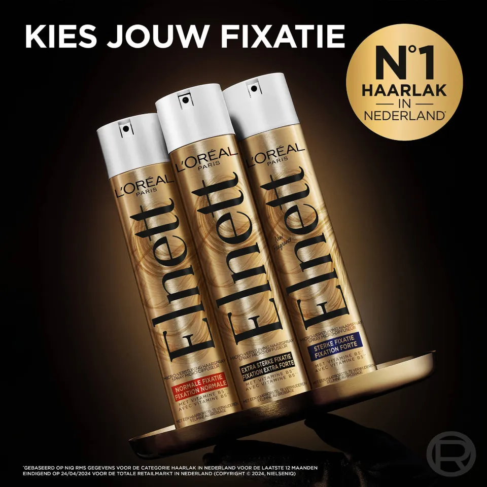 L'oréal Paris Elnett Extra Sterke Fixatie haarlak - 400 ml, foto 2