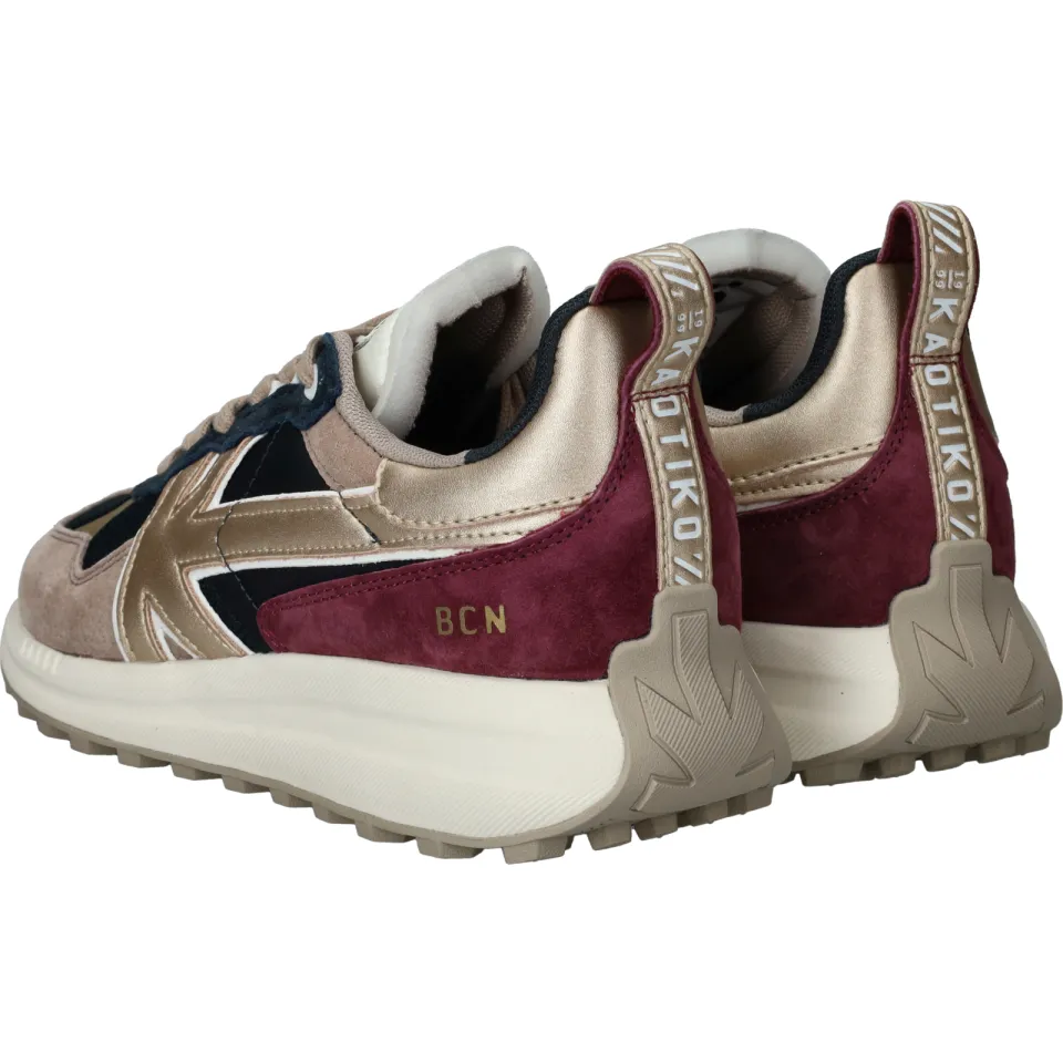 Kaotiko Detroit Glam lage sneaker taupe, foto 5