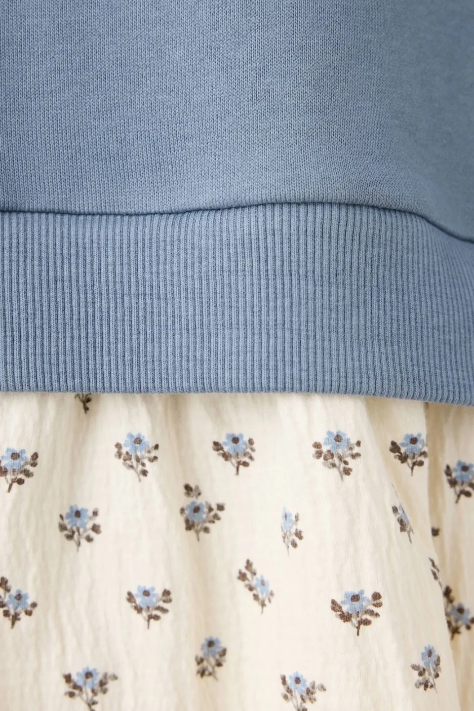Mango Kids sweatshirt met tekst blauw, foto 6