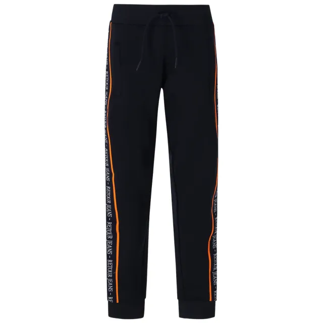 Retour Jeans Borya regular fit joggingbroek donkerblauw