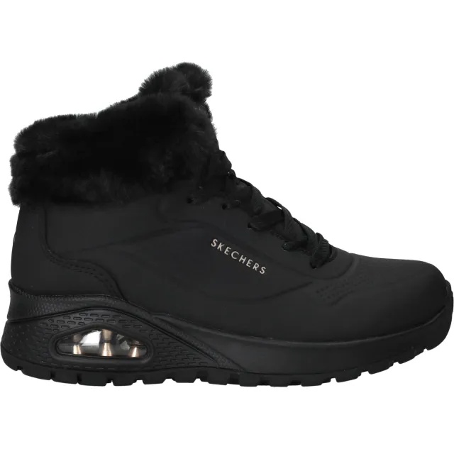 Skechers Uno Rugged veterboots zwart
